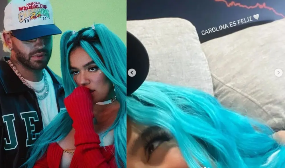 Karol G y Feid tendrían una relación. Foto: Composición/KarolG/Instagram