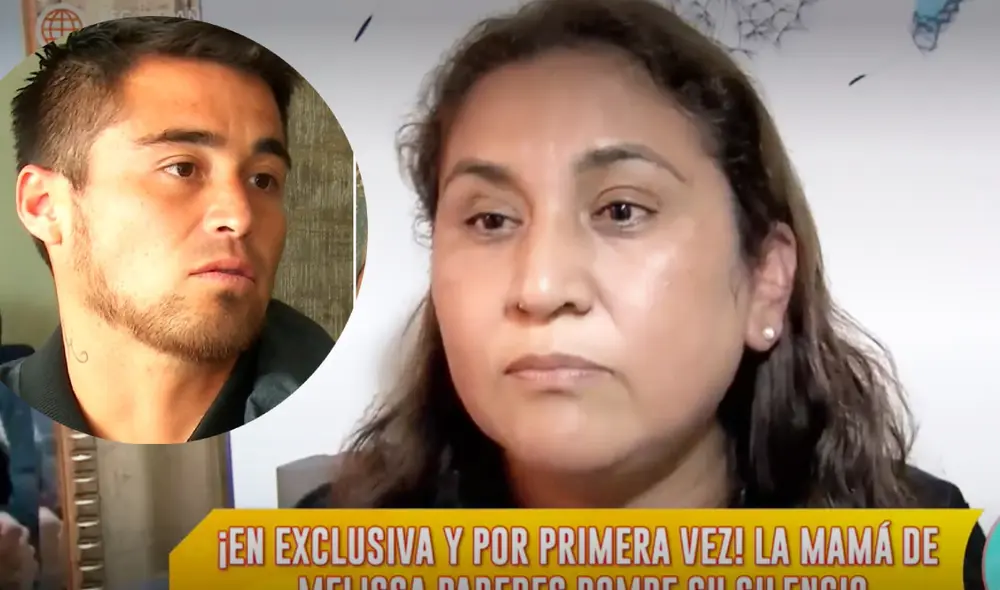 "Yo fui al otro día y él me hablaba de lo más normal", dijo la madre de Melissa Paredes. Foto: composición captura ATV/captura América TV "Yo fui al otro día y él me hablaba de lo más normal", dijo la madre de Melissa Paredes. Foto: composición captura ATV/captura América TV