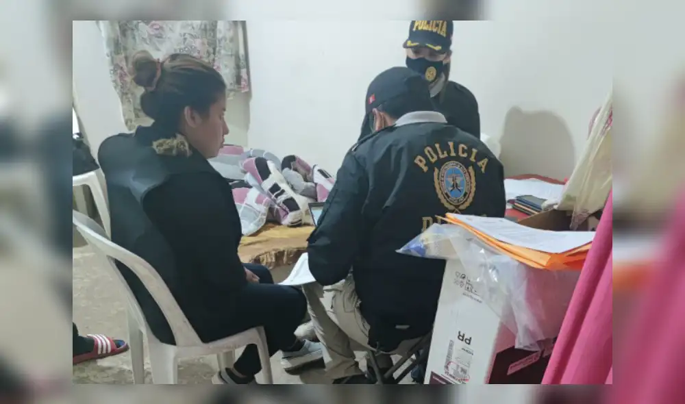 Los agentes policiales realizaron diligencias en diferentes ciudades. Foto: Ministerio Público