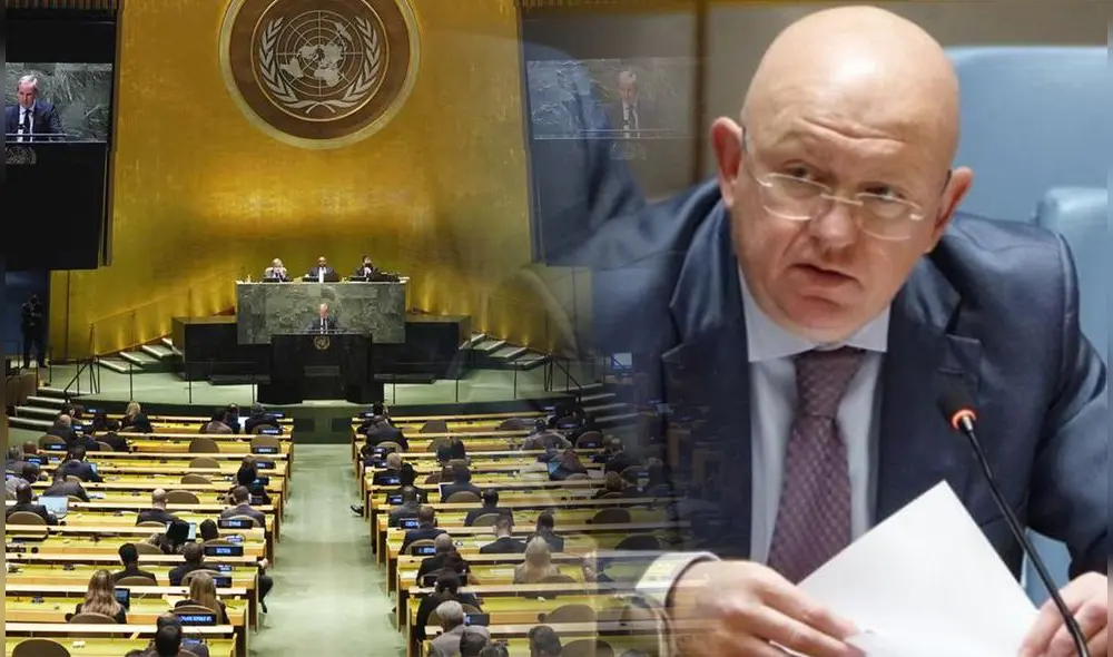 Vassily Nebenzia. En 2021, Rusia se situó como el principal exportador mundial de fertilizantes nitrogenados y el segundo proveedor de fertilizantes potásicos y fosforados. Foto: composición/ONU Vassily Nebenzia. En 2021, Rusia se situó como el principal exportador mundial de fertilizantes nitrogenados y el segundo proveedor de fertilizantes potásicos y fosforados. Foto: composición/ONU