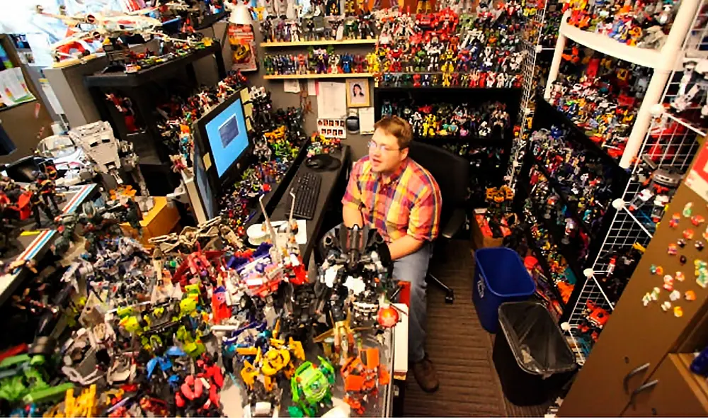 Una colección de objetos coleccionables de distintas franquicias, podría valer una fortuna. Foto: Humor geeky