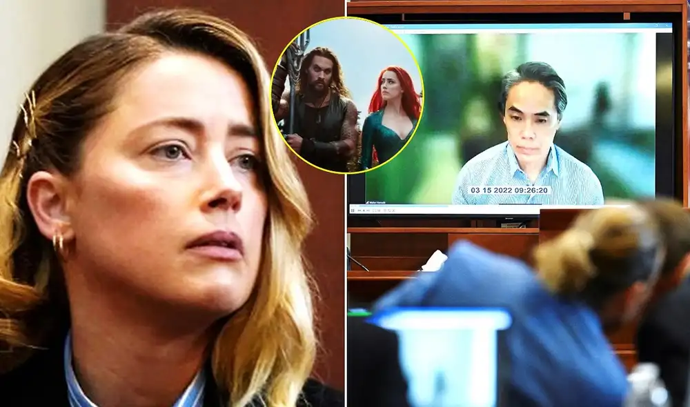 El juicio Johnny Depp-Amber Heard ha entrado en su etapa final y Walter Hamada, presidente de DC Films, es uno de los últimos testigos en declarar. Foto: composición/difusión