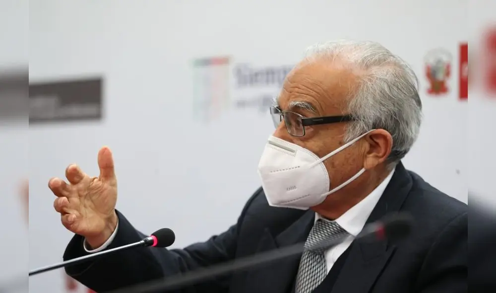 Aníbal Torres juró como presidente del Consejo de Ministros en febrero de este año Foto: PCM