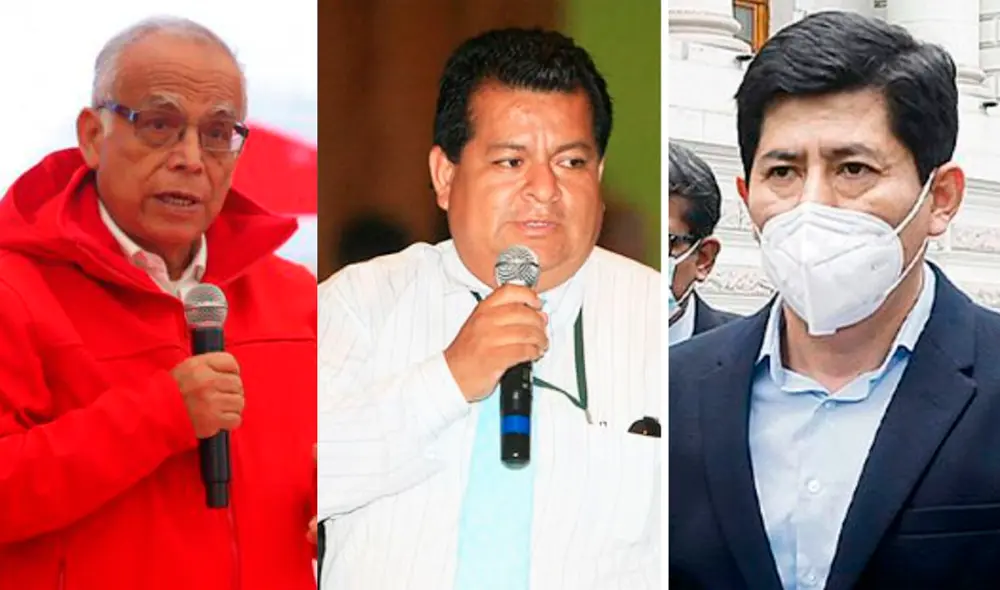 Aníbal Torres calificó los audios de Zamir Villaverde y Bruno Pacheco como “conversaciones de terceros”. Foto: composición/La República