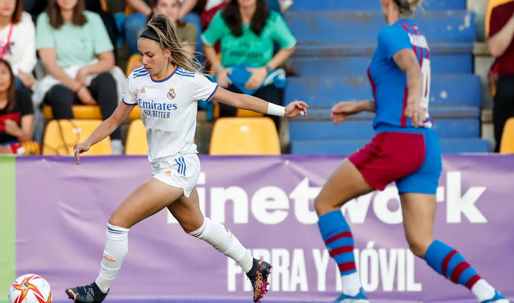 Barcelona gana 1-0 al Real Madrid y está clasificando a la final de la Copa de la Reina. Foto: @realmadridfem Barcelona gana 1-0 al Real Madrid y está clasificando a la final de la Copa de la Reina. Foto: @realmadridfem