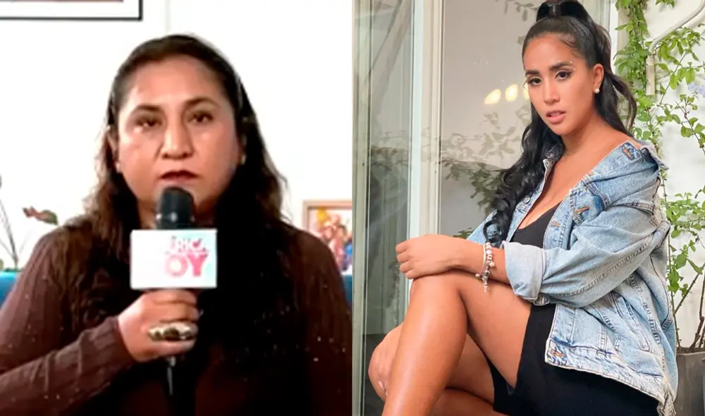 Mamá de Melissa Paredes criticó el acuerdo al que había llegado su hija y el 'Gato' Cuba. Foto: composición captura América TV, Melissa Paredes/Instagram.
