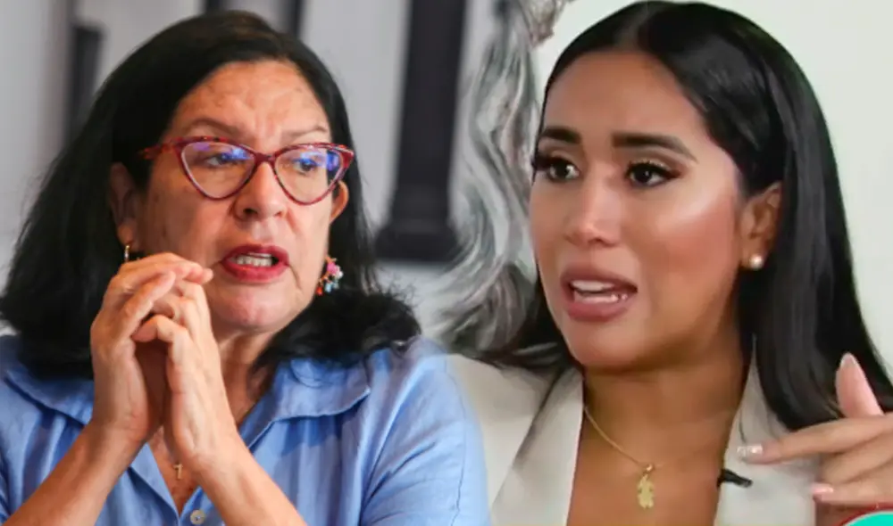 Michelle Alexander trabajó con Melissa Paredes en las producciones "Ojitos hechiceros" y "Dos hermanas". Foto: composición LR/América TV