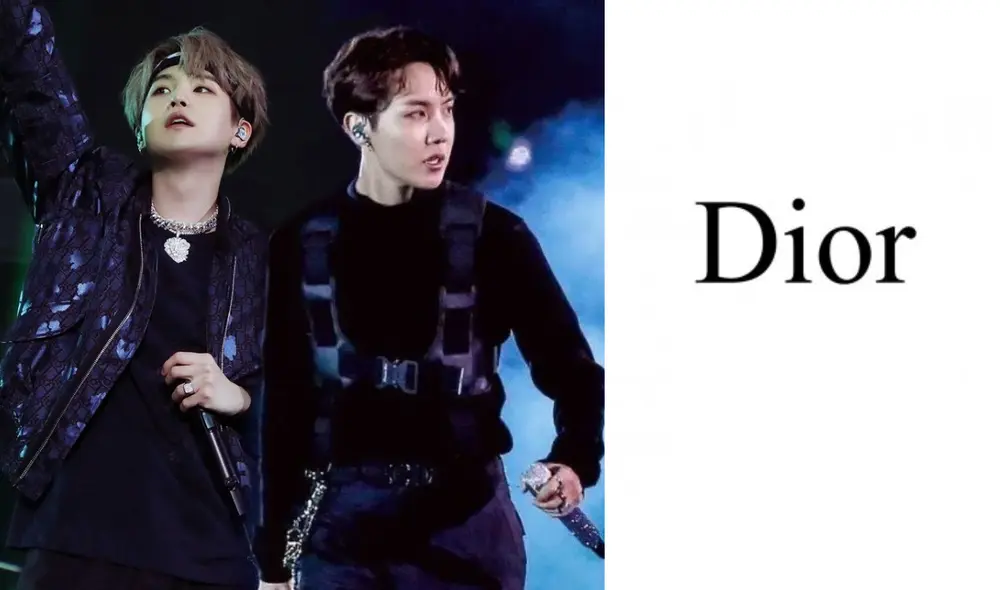BTS actualmente es embajador de Louis Vuitton, pero antes colaboró con Dior en 2019. Foto: composición LR/Dior