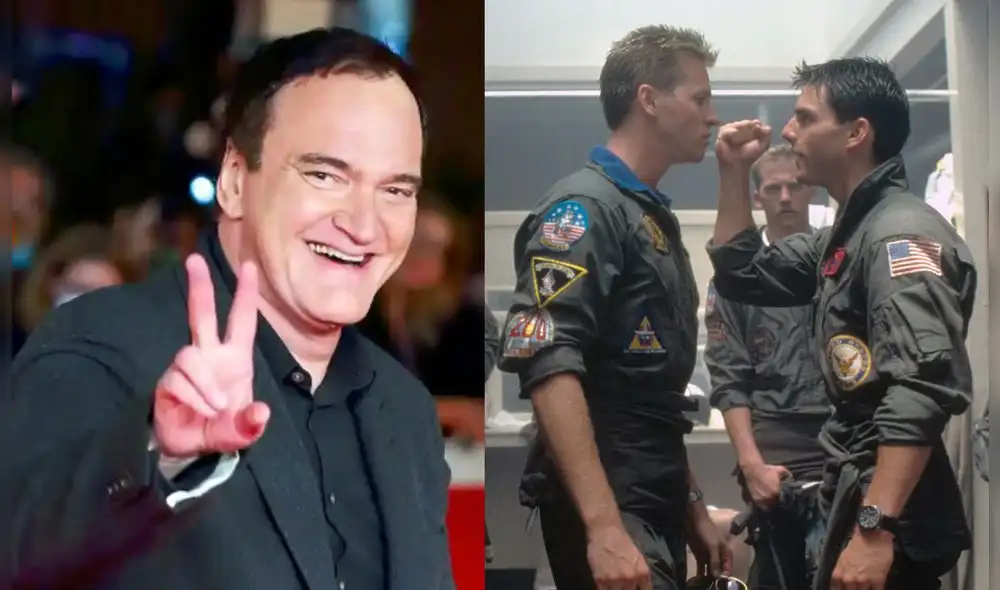 Conoce la teoría de Quentin Tarantino sobre el verdadero mensaje de "Top Gun". Foto: composición/ Paramount Pictures/ Instagram