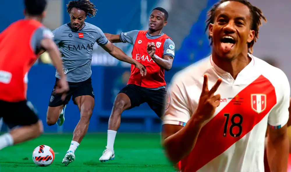 Es muy posible que el extremo peruano llegue para afrontar el repechaje. Foto: composición Al Hilal/EFE