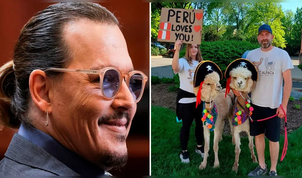 Amber Heard y Johnny Deep siguen al frente de la demanda por difamación que entabló el actor. Foto: EFE/@MyPetAlpaca