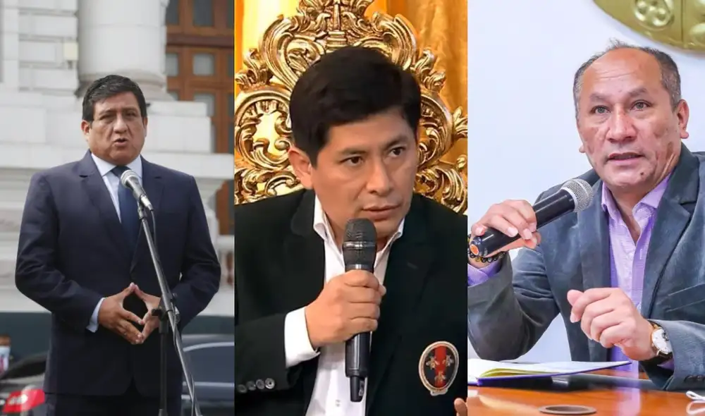 Indagaciones. Villaverde y Juan Silva son acusados de haber facilitado licitaciones en la cartera de Transportes y Comunicaciones para beneficios propios. Foto: composición LR/GLR/captura/difusión