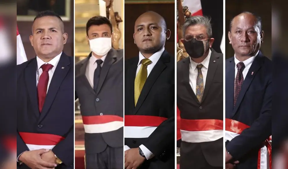 Javier Arce Alvarado (Midagri), Oscar Zea (Midagri), Wilber Supo Quisocala (Minam), Iván Merino (Energía y Minas) y Juan Silva (MTC) son algunos casos. Foto: composición LR