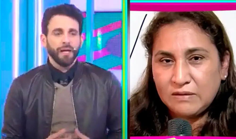 Rodrigo González criticó a Celia Rodríguez, quien trató de defender a Melissa Paredes. Foto: captura Willax TV. Rodrigo González criticó a Celia Rodríguez, quien trató de defender a Melissa Paredes. Foto: captura Willax TV.