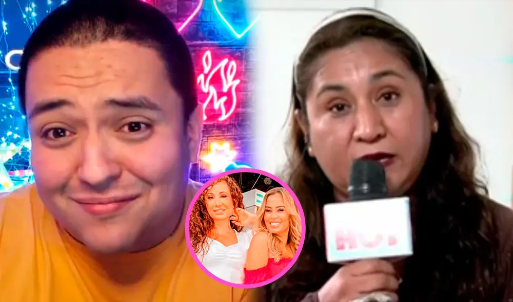 Samuel Suárez celebró las argumentaciones que tuvo Cecilia Rodríguez en conversación con Janet Barboza y Ethel Pozo. Foto: composición/Instagram/captura América TV Samuel Suárez celebró las argumentaciones que tuvo Cecilia Rodríguez en conversación con Janet Barboza y Ethel Pozo. Foto: composición/Instagram/captura América TV