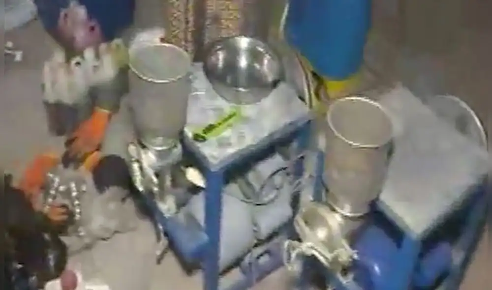 En este operativo se pudo incautar utensilios que empleaban para camuflar la droga, como pulpa de mango. Foto: captura de Canal N