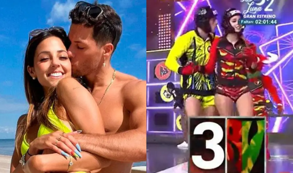 ¿Luciana Fuster rechazó los gestos de cariño de Patricio Parodi en "EEG"? Foto: composición/ Instagram/ captura de América TV ¿Luciana Fuster rechazó los gestos de cariño de Patricio Parodi en "EEG"? Foto: composición/ Instagram/ captura de América TV