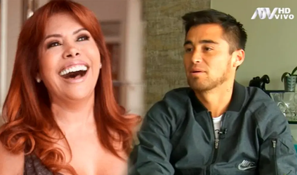 Magaly Medina interrogó a Rodrigo Cuba sobre el inicio de su relación con Ale Ventura. Foto: composición LR/captura ATV Magaly Medina interrogó a Rodrigo Cuba sobre el inicio de su relación con Ale Ventura. Foto: composición LR/captura ATV