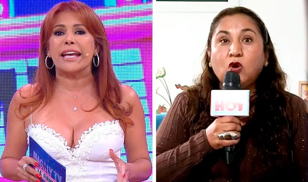 Magaly Medina respondió con todo a la madre de Melissa Paredes. Foto: captura ATV/América TV
