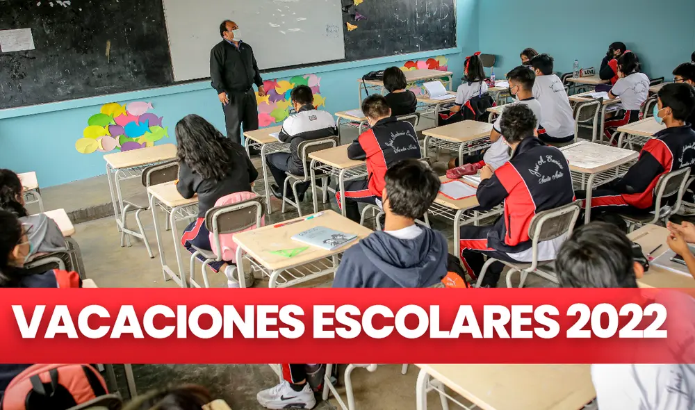 ¿Cuándo serán las vacaciones escolares 2022, según Minedu? Foto: composición/La República