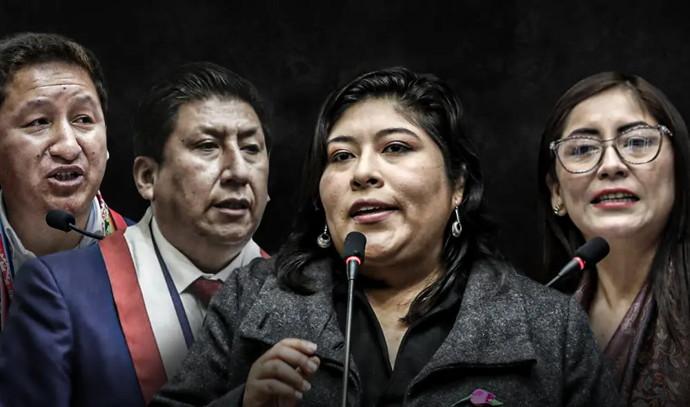 Entre los congresistas a favor de la salida de Chávez se encuentran Waldemar Cerrón, vocero de la bancada, y Guido Bellido. Foto: Jazmín Ceras/La República Entre los congresistas a favor de la salida de Chávez se encuentran Waldemar Cerrón, vocero de la bancada, y Guido Bellido. Foto: Jazmín Ceras/La República