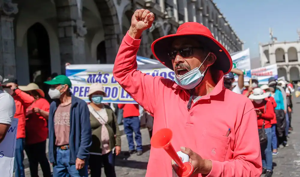 Señalan que son más de 25 años que ellos tienen posesión de sus predios y hasta la fecha el Gobierno no se preocupa por formalizarlos. Foto: La República/Rodrigo Talavera