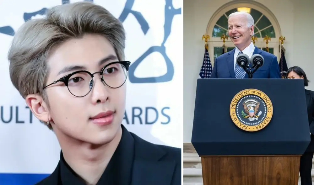 RM y sus compañeros de BTS se reunirán con el presidente Biden en la Casa Blanca por primera vez en su carrera. Foto: composición La República / BIGHIT / Instagram / @whitehouse