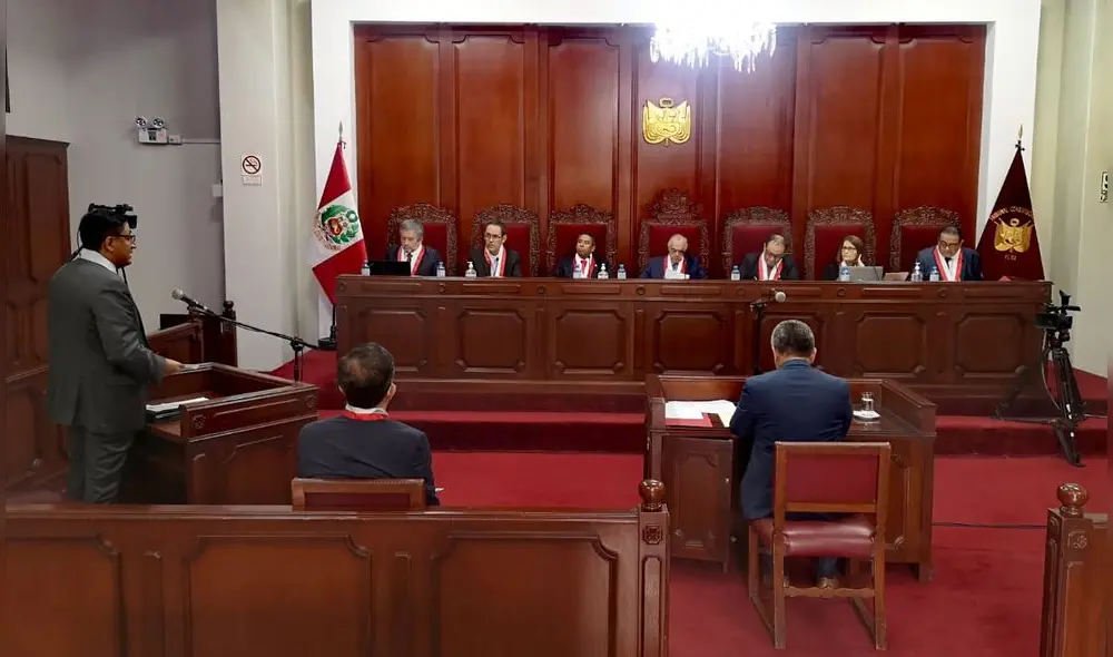 Este 26 de mayo, el Tribunal Constitucional sesionó de forma presencial. Foto: Tribunal Constitucional Este 26 de mayo, el Tribunal Constitucional sesionó de forma presencial. Foto: Tribunal Constitucional