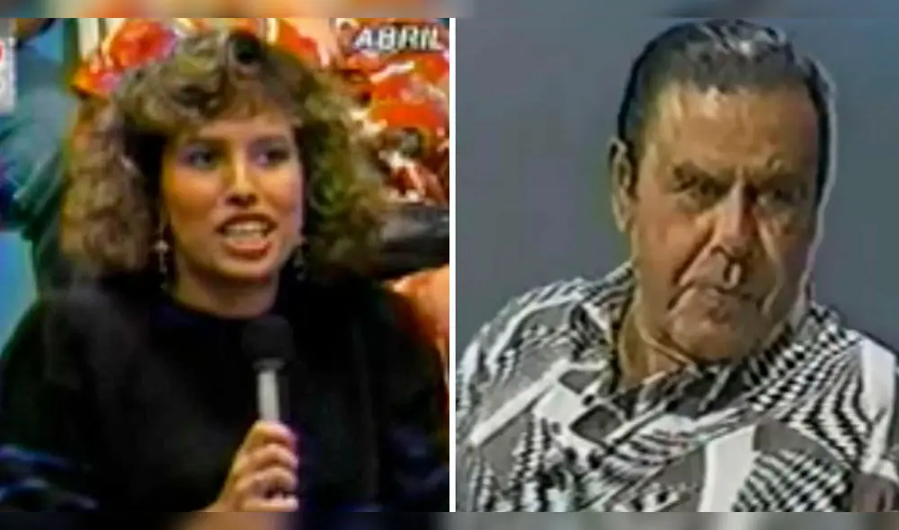 Una joven Magaly Medina despotricó contra Augusto Ferrando al afirmar que él se aprovechaba de la necesidad de la gente. Foto: composición LR/ATV