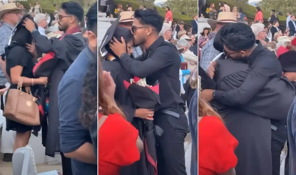 La viral escena compartida por Antonio (@antonioxchavez) conmovió a miles de usuarios en las redes sociales. Foto: captura de TikTok La viral escena compartida por Antonio (@antonioxchavez) conmovió a miles de usuarios en las redes sociales. Foto: captura de TikTok