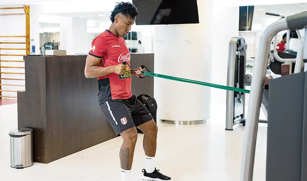 Preparado. El volante nacional del Celta de Vigo ya entrena en Barcelona al mando del preparador físico de la Blanquirroja. Foto: difusión
