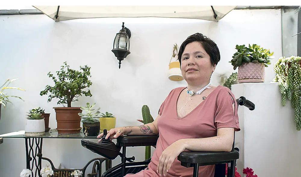 Valiente. Ana Estrada continúa firme en su lucha. Ella espera intervenir en la audiencia del próximo 3 de junio y defender su derecho a elegir libremente.