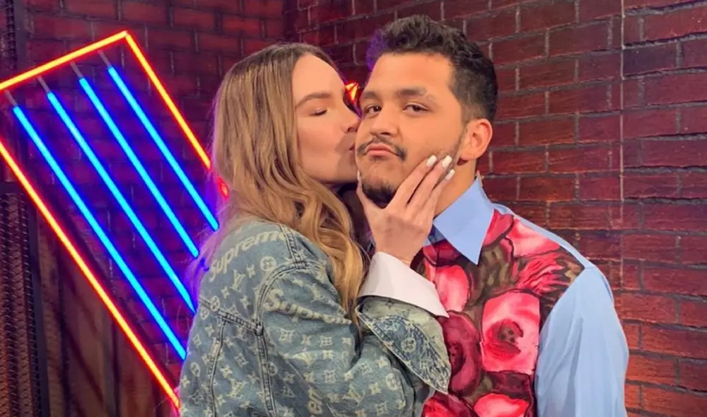 Christian Nodal podría ser denunciado por violación a la intimidad tras difundir un chat privado con Belinda. Foto: Belinda/Instagram