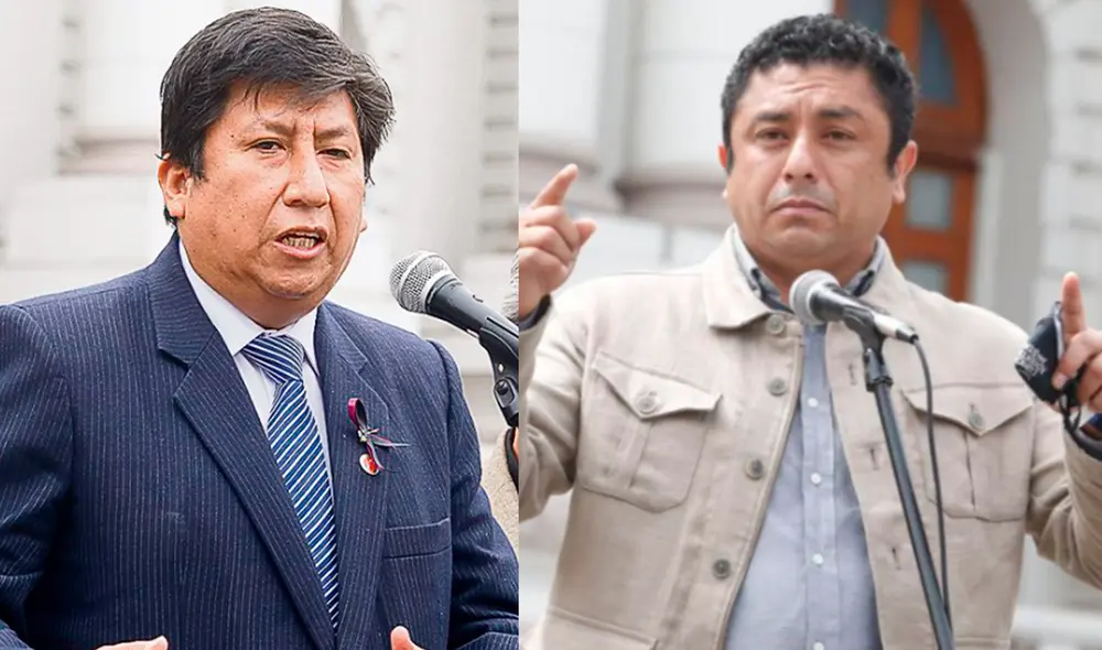 Waldemar Cerrón dijo que Guillermo Bermejo "es el único que para andando afuera de Palacio de Gobierno". Foto: composición/La República