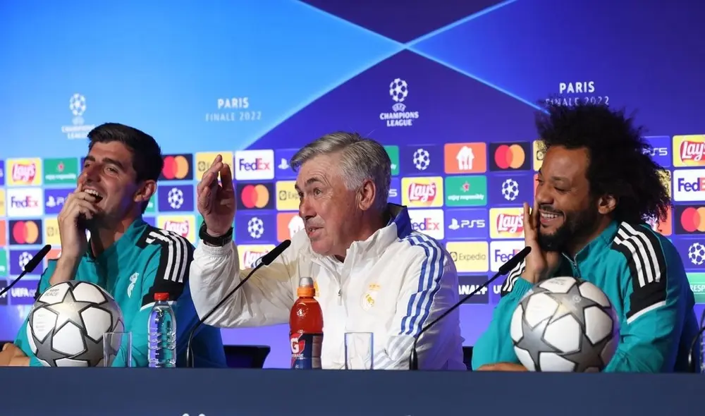 Carlo Ancelotti quiere ganar su segunda Champions con el Real Madrid. Foto: EFE.