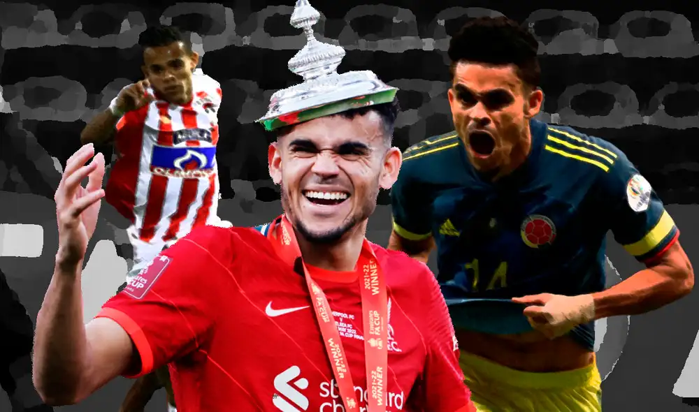 Luis Díaz: el guajiro que pasó de jugar en su humilde localidad a disputar una final de Champions League con Liverpool. Foto: composición GLR/EFE