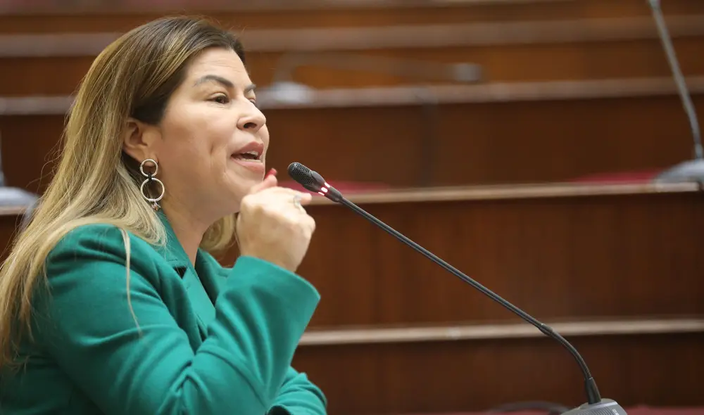 Silvia Barrera fue citada por la Comisión de Fiscalización este viernes. Foto: Congreso