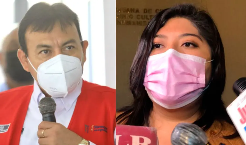 El ministro de Justicia, Félix Chero, se solidarizó con la ministra de Trabajo, Betssy Chávez, quien fue censurada por el Congreso. Foto: composición/La República El ministro de Justicia, Félix Chero, se solidarizó con la ministra de Trabajo, Betssy Chávez, quien fue censurada por el Congreso. Foto: composición/La República