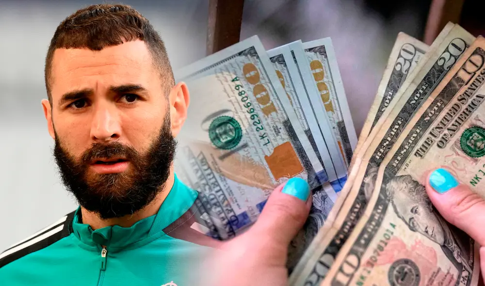 Karim Benzema fue el máximo goleador de la Liga Santander 2021-2022. Foto: composición Fabrizio Ovieda / AFP / EFE Karim Benzema fue el máximo goleador de la Liga Santander 2021-2022. Foto: composición Fabrizio Ovieda / AFP / EFE