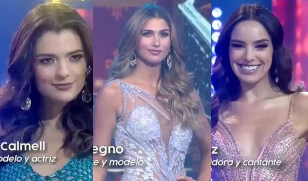 Alessia Rovegno, Valeria Flórez, Tatiana Calmell y Arlette Rujel se lucieron en la pasarela. Foto: composición/captura de América TV Alessia Rovegno, Valeria Flórez, Tatiana Calmell y Arlette Rujel se lucieron en la pasarela. Foto: composición/captura de América TV