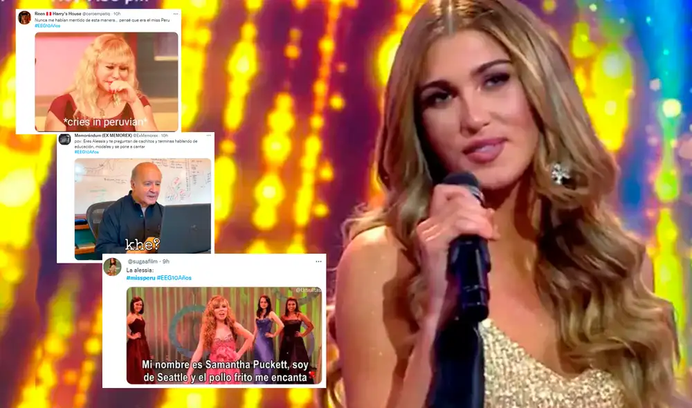 Los usuarios realizaron curiosas comparaciones acerca de la participación de la mediática concursante. Foto: composición LR