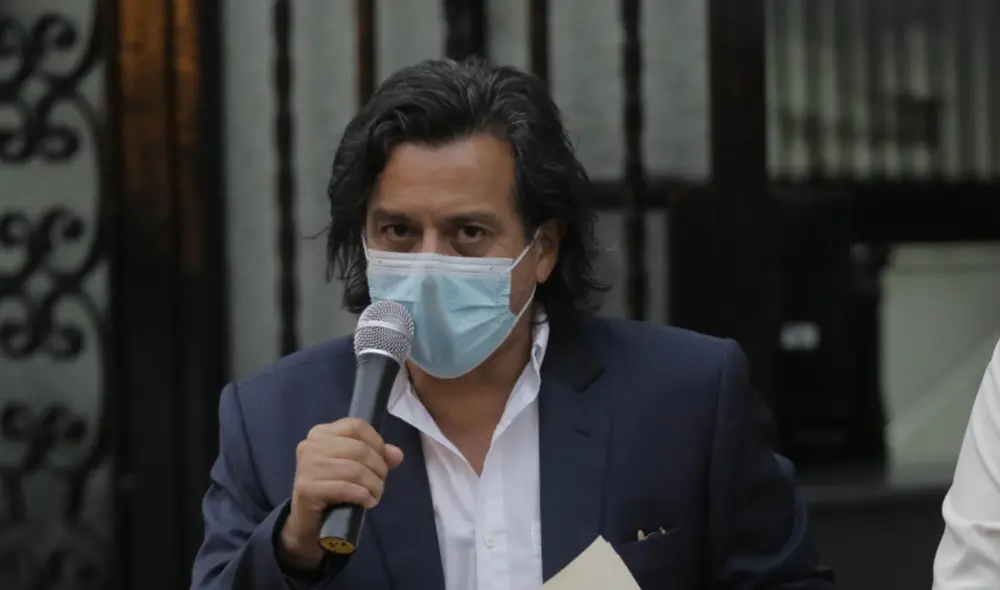 El congresista Edward Málaga señaló que la tercera moción de vacancia contra Pedro Castillo debe ser presentada por alguien cercano al centro. Foto: La República