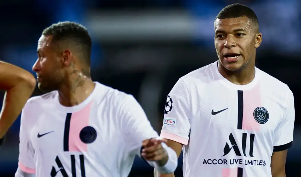 Neymar y Kylian Mbappé llegaron en la misma temporada al PSG. Foto: EFE
