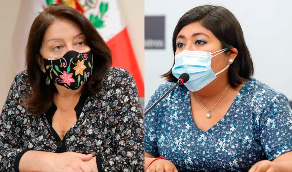 Diana Miloslavich se refirió a la censura del Congreso contra la ministra de Trabajo, Betssy Chávez. Foto: composición/La República