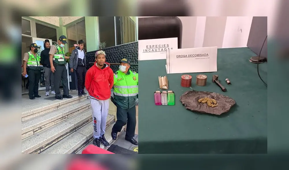 Los detenidos fueron trasladados a la comisaría de Yanahuara. Foto: Policía Nacional