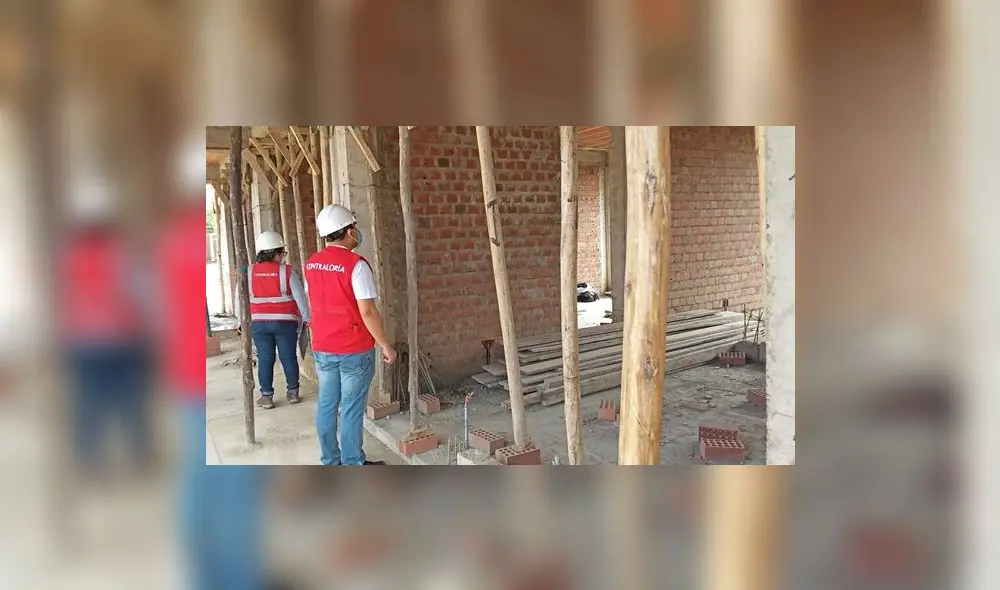 En rehabilitación de IE “Cristo Rey” la CGR halló irregularidades. Foto: CGR En rehabilitación de IE “Cristo Rey” la CGR halló irregularidades. Foto: CGR