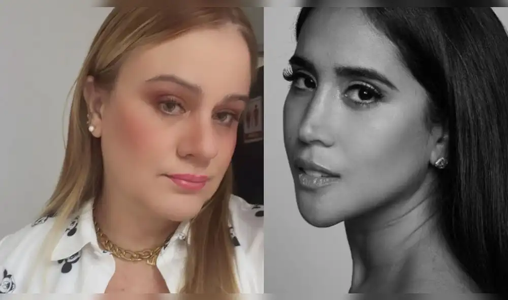 Lourdes Sacín ataca a Melissa Paredes. Foto: composición/La República