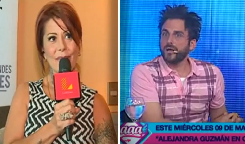 Rodrigo González se quedó estupefacto al escuchar las palabras de la intérprete azteca. Foto: composición LR/captura Latina