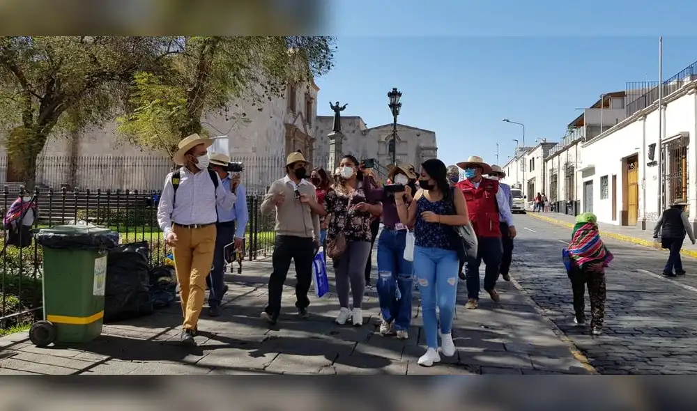 Ugarte indicó que el centro de Arequipa tiene riqueza museológica. Foto: Wilder Pari/URPI