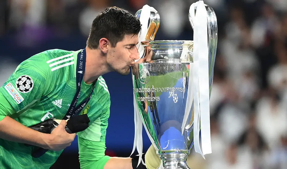 Thibaut Courtois fue elegido el mejor futbolista de la final entre Real Madrid y Liverpool. Foto: AFP Thibaut Courtois fue elegido el mejor futbolista de la final entre Real Madrid y Liverpool. Foto: AFP